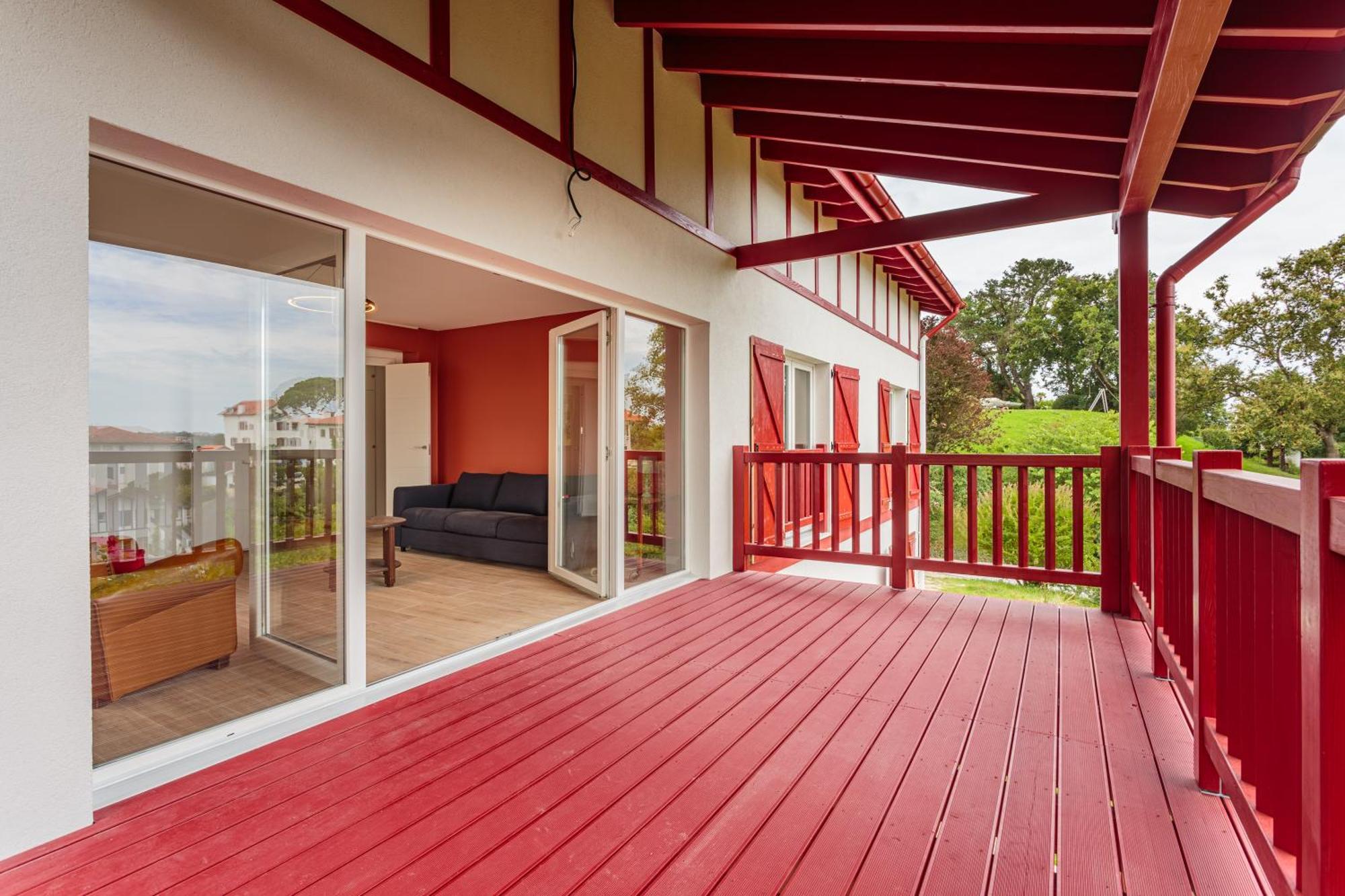 Villa Familiale Renovee Avec Une Vue Incomparable Sur La Baie Ciboure Luaran gambar